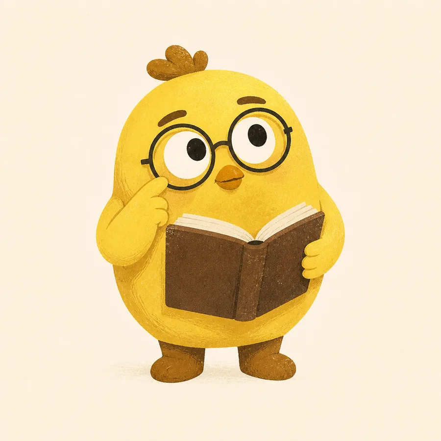 Hob, mascotte jaune chargée de bâtir le plan